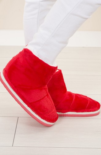 Chaussons Enfant Rouge 06-02