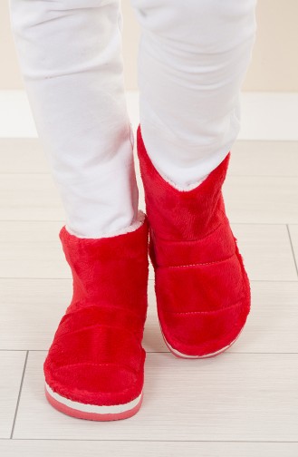 Chaussons Enfant Rouge 06-02