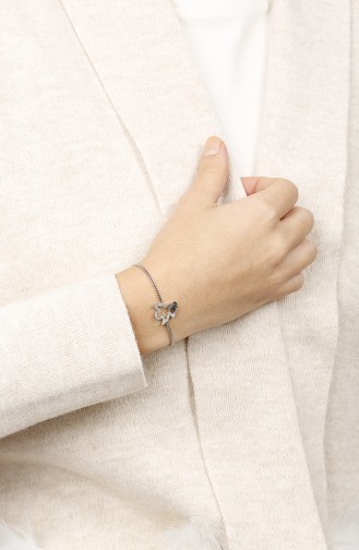Silver Gray Bracelet 05-01