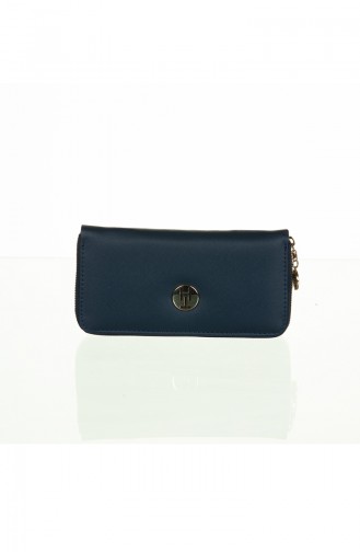 Navy Blue Wallet 0THCW2020485