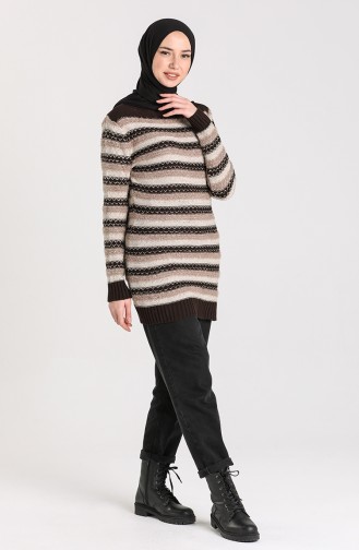 Braun Pullover 1087-01