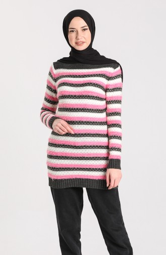 Knitwear Garnish Soft Sweater 1087-02 Pink 1087-02