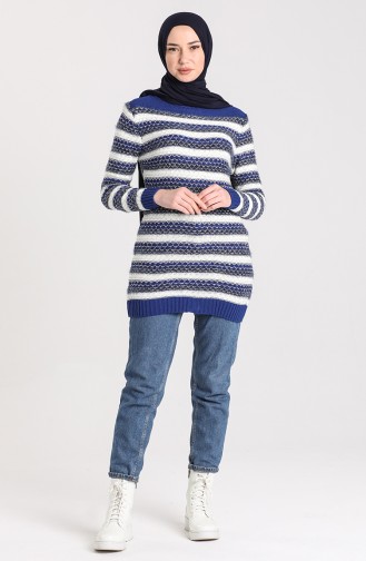 Knitwear Garnish Soft Sweater 1087-03 Saxe Blue 1087-03