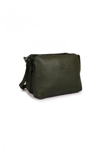 Khaki Shoulder Bag 01Z-03