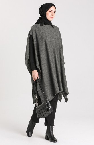 Anthracite Poncho 2002-33