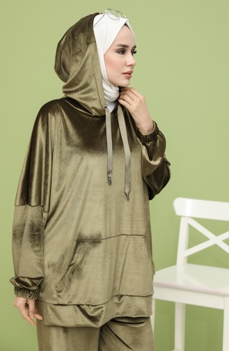 طقم كاكي 2323-04
