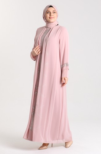 Puder Hijab-Abendkleider 9316-05