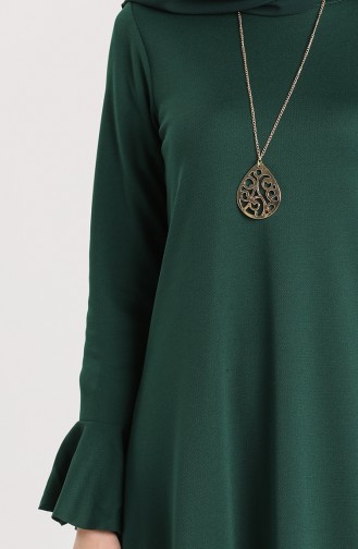 Smaragdgrün Hijab-Abendkleider 5082-02