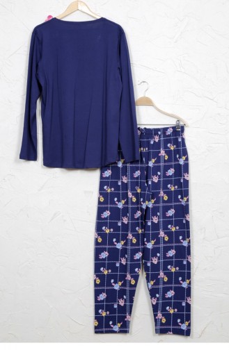 Navy Blue Pajamas 9051025767.