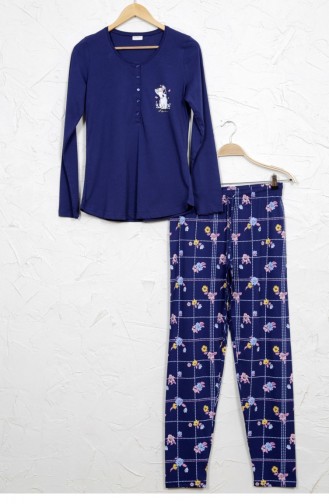 Pyjama Bleu Marine 9051045767.