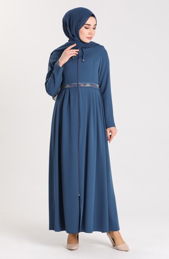 Indigo Abaya 2011A-04