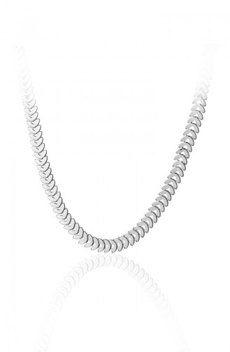 Silver Gray Necklace 2019