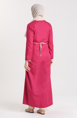 Side-tie Prayer Dress 0616-05 Damson 0616-05