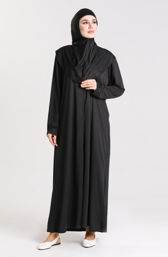 Black Praying Dress 3003-03