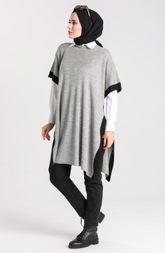 Ponchos Gris 0142-10