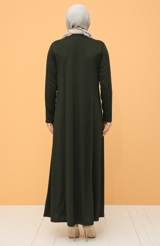 Robe Hijab Khaki 0409-06