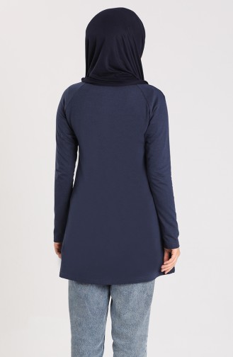 Light Navy Blue Tunics 3048-21