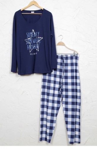 Pyjama Bleu Marine 9051183753.