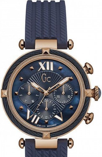 Navy Blue Horloge 16005L7