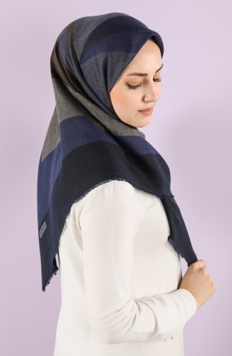 Navy Blue Hoofddoek 90775-12