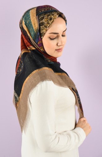 وشاح بني مائل للرمادي 7847-08