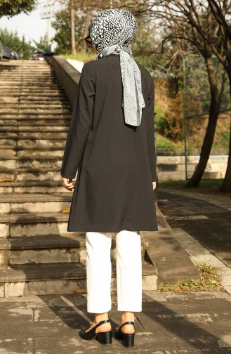 Basic Kolyeli Tunik 4013-08 Siyah