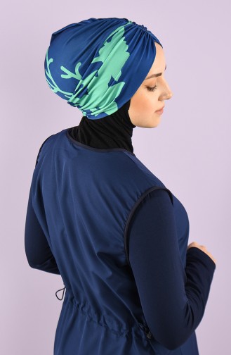 Indigo Hijab Badeanzug 8006-5-03