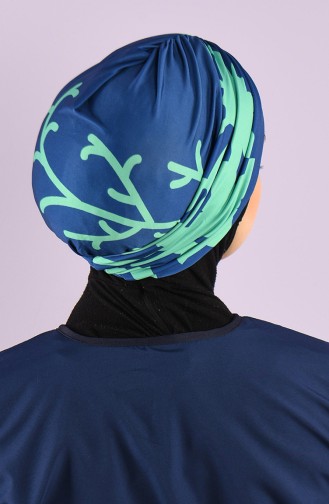 Indigo Hijab Badeanzug 8006-5-03