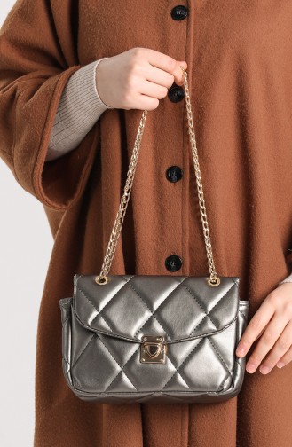 Gray Shoulder Bag 10114-07