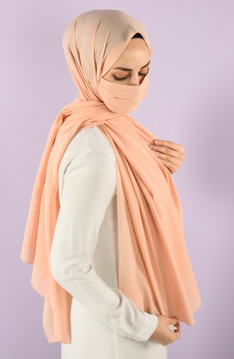 Light Salmon Shawl 15248-08