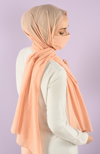 Light Salmon Shawl 15248-08