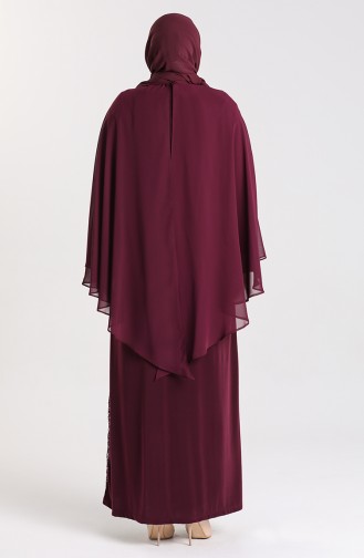 Habillé Hijab Plum 9361-06