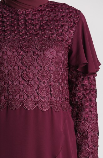 Habillé Hijab Plum 9395-02