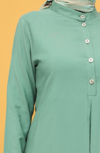 A Pleat Tunic 5002-01 Green 5002-01