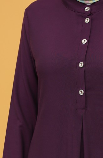 A Pleat Tunic 5002-05 Purple 5002-05