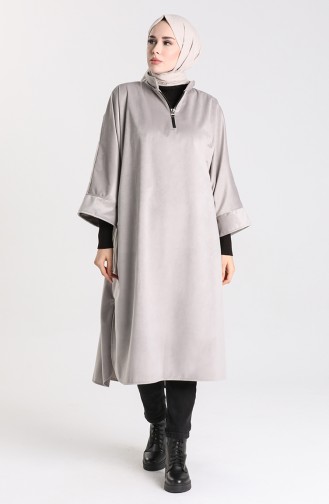 Gray Poncho 9036-02