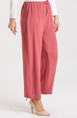 Aerobin Fabric Elastic waist Pants 2014-06 Dry Rose 2014-06