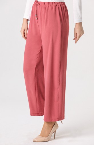 Aerobin Fabric Elastic waist Pants 2014-06 Dry Rose 2014-06