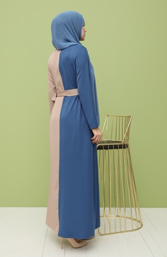 Nerz Hijab Kleider 8298-01