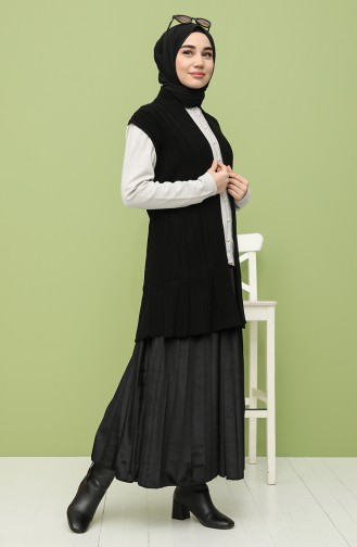 Knitwear Vest 19653-02 Black 19653-02