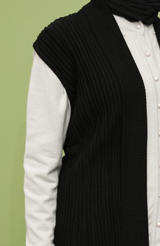 Knitwear Vest 19653-02 Black 19653-02