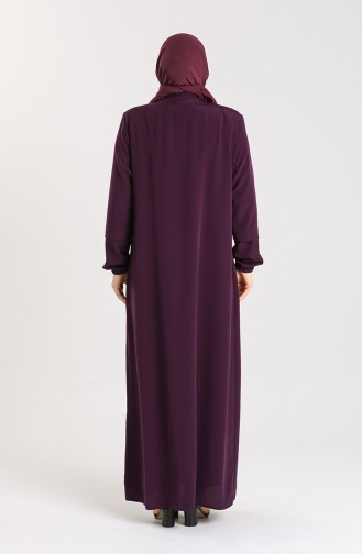 Abayas Plum 5040-05