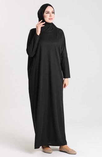 Black Prayer Dress 0620-01