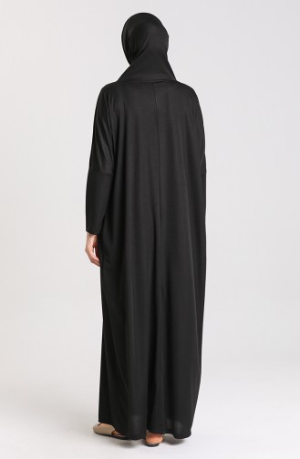 Hooded Prayer Dress 0620-01 Black 0620-01