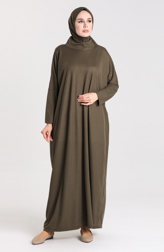 Hooded Prayer Dress 0620-03 Khaki 0620-03