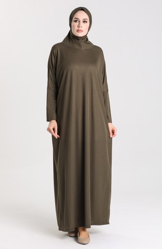 Hooded Prayer Dress 0620-03 Khaki 0620-03