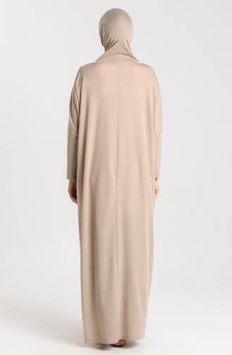 Hooded Prayer Dress 0620-05 Mink 0620-05