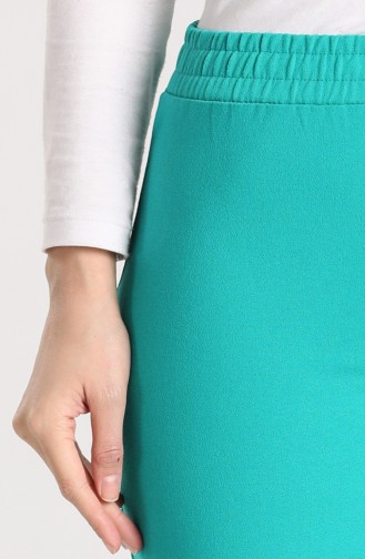 Flared Trousers 5162-01 Mint Green 5162-01