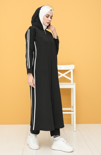 Black Abaya 10000-01