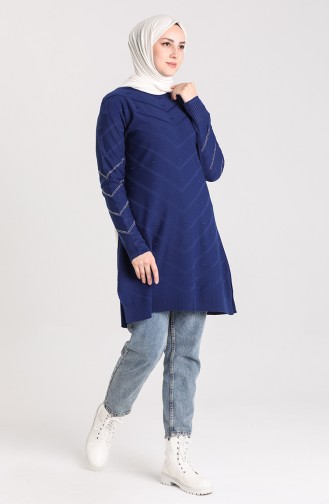 Knitwear Tunic 55366-03 Saxe Blue 55366-03
